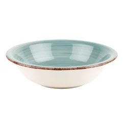 Ensaladera azul de gres Vita Ø23cm