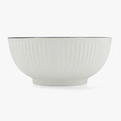 Ensaladera de cerámica con relieve 20,5cm Siena