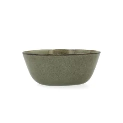 Ensaladera de gres verde Beget Ø20cm