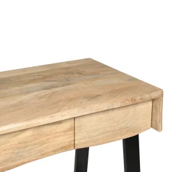 Escritorio de madera de acacia Jaipur 120x60x80cm