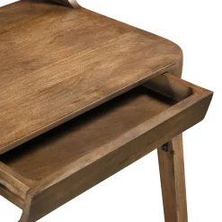 Escritorio de madera de mango Gavin 120x52x88cm Clau&Chloe