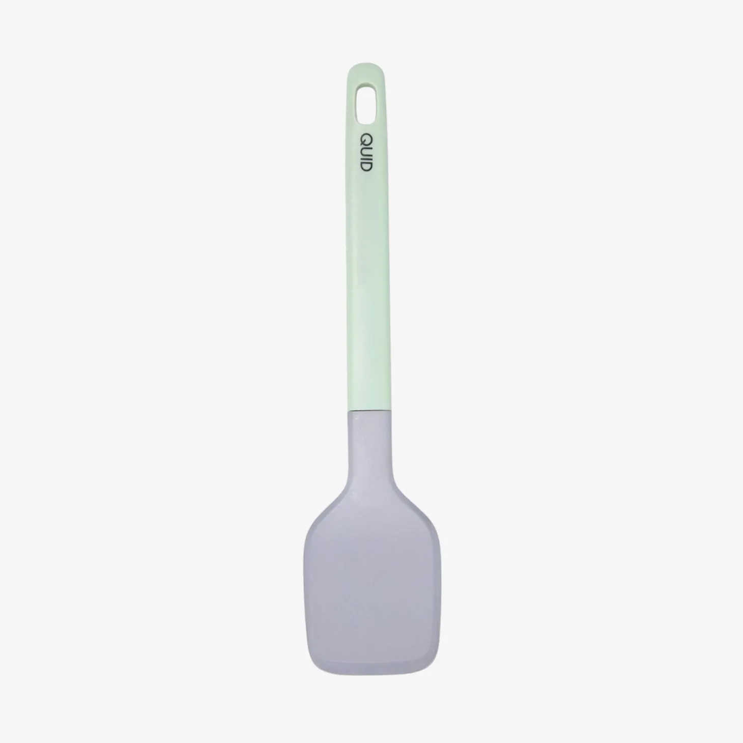 Espátula de cocina de plástico verde y gris Nira 32cm