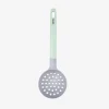 Espumadera de cocina de plástico verde y gris Nira 32