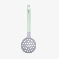 Espumadera de cocina de plástico verde y gris Nira 32
