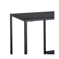 Estantería de acero negro Calista 90x30x188cm