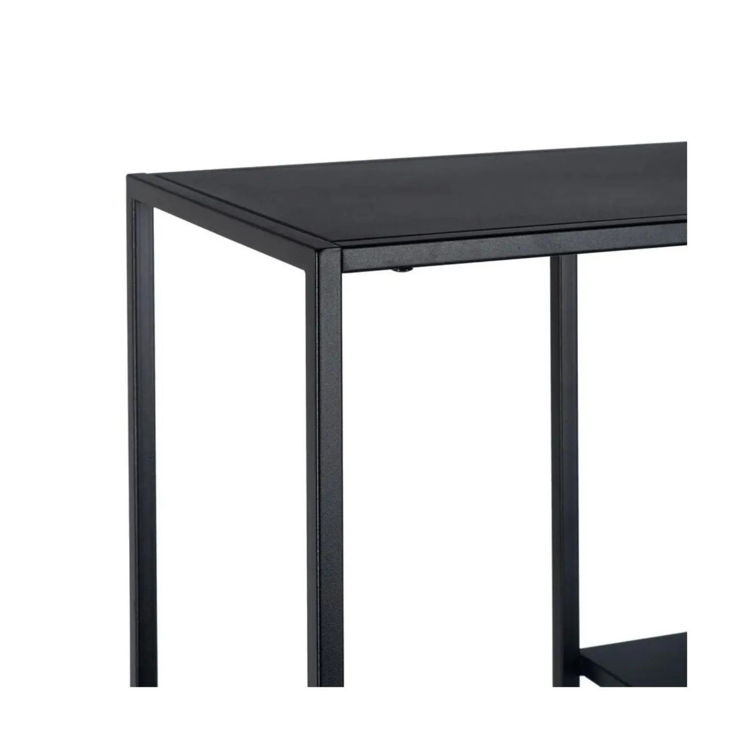 Estantería de acero negro Calista 90x30x188cm