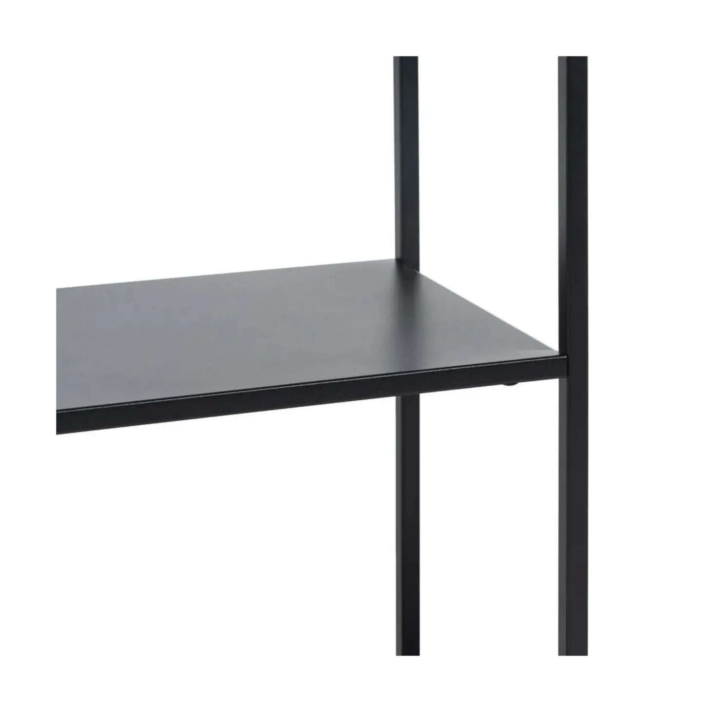 Estantería de acero negro Calista 90x30x188cm