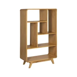 Estantería de madera de mindi 90x40x150cm