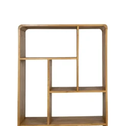 Estantería de madera de mindi 90x40x150cm