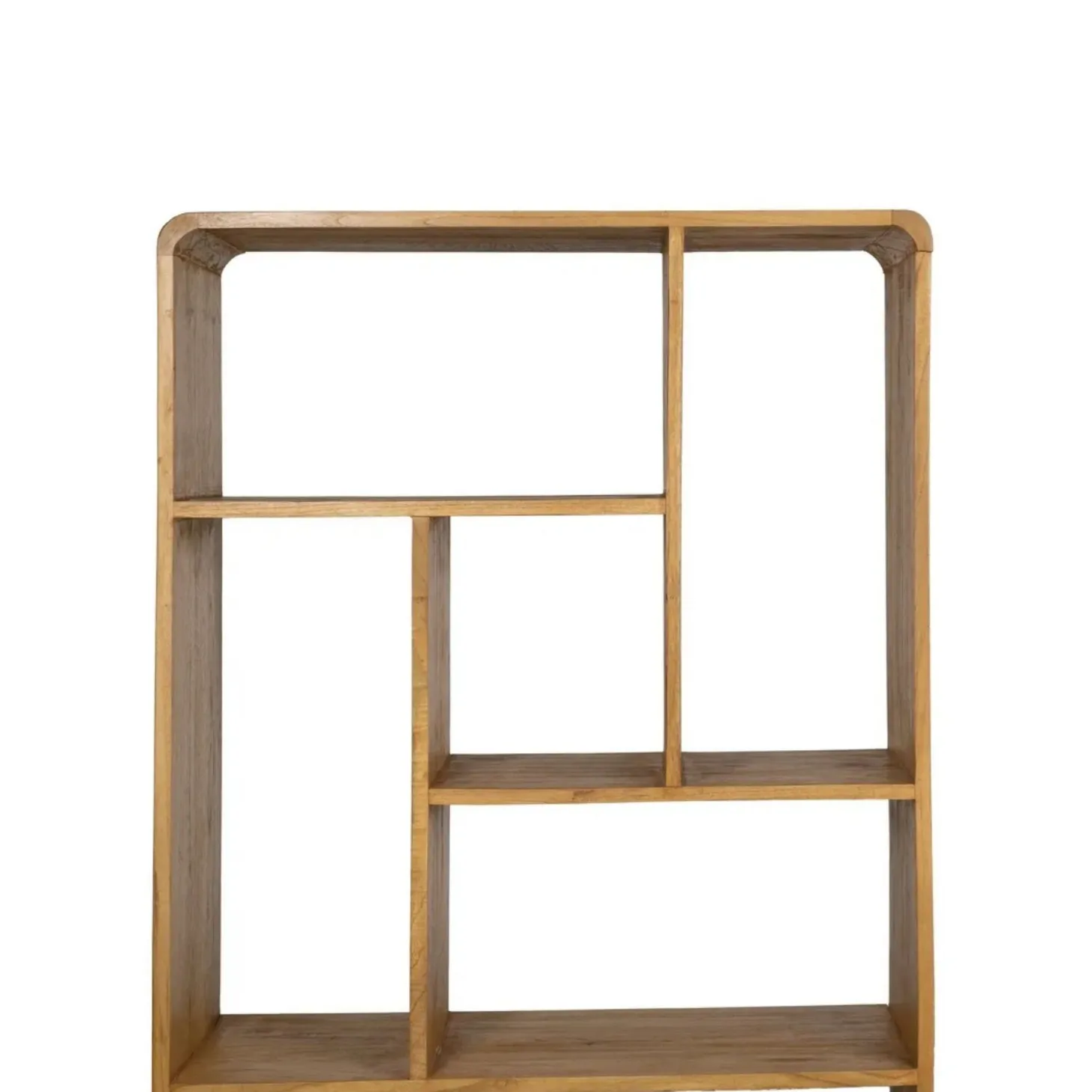 Estantería de madera de mindi 90x40x150cm