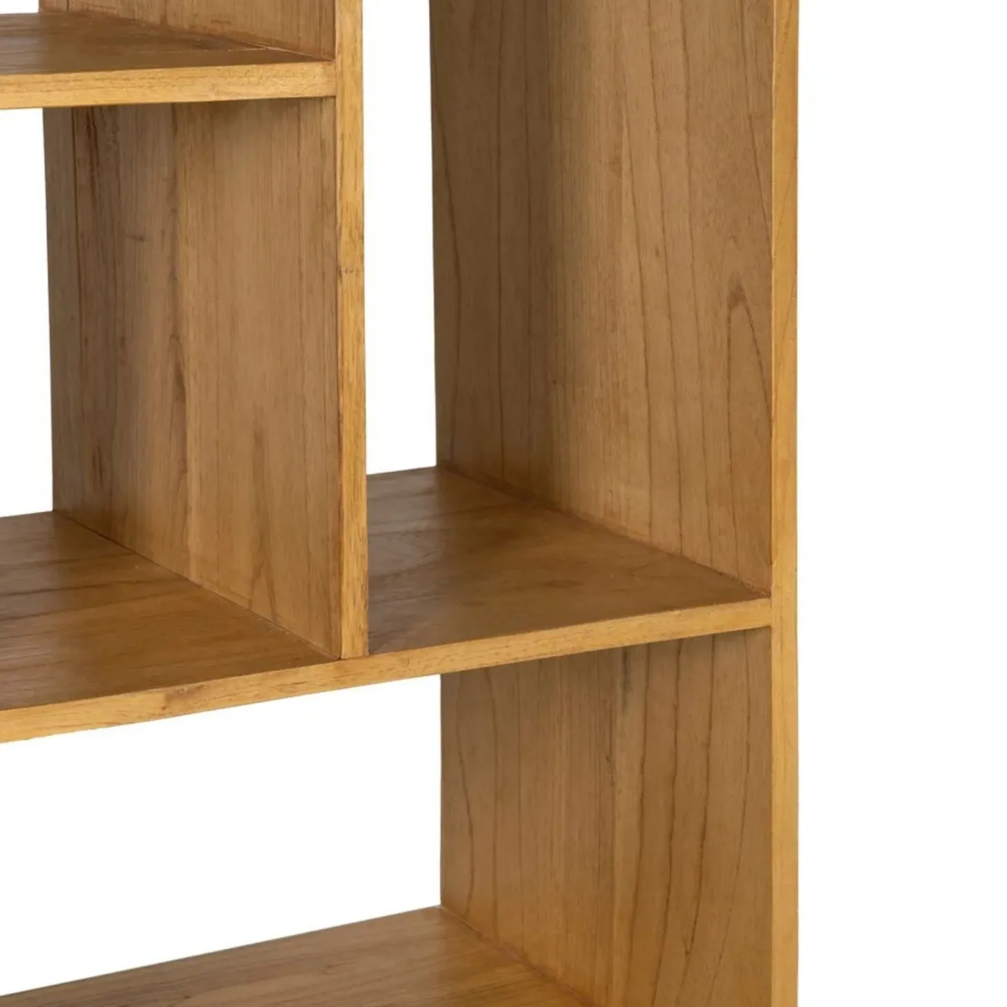 Estantería de madera de mindi 90x40x150cm