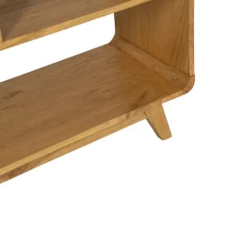 Estantería de madera de mindi 90x40x150cm