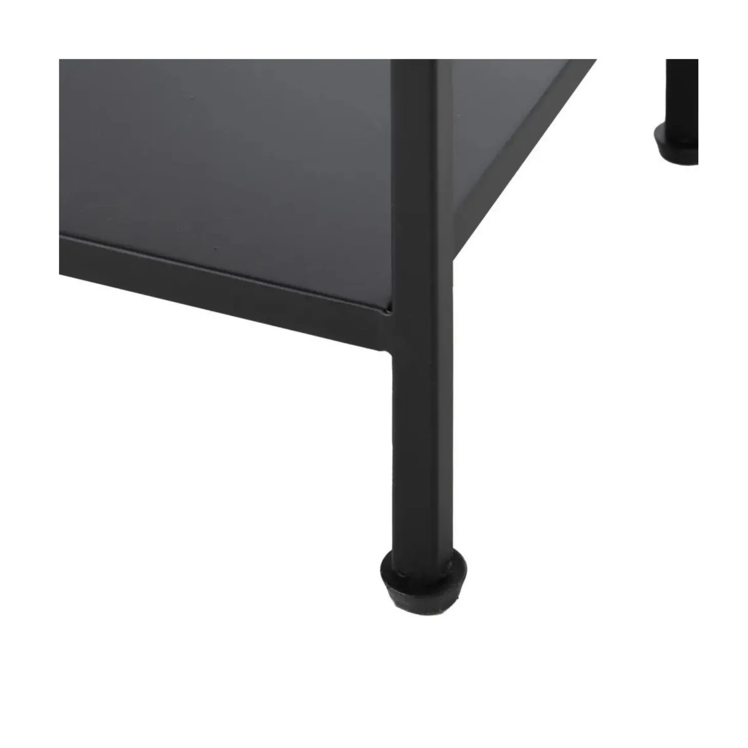 Estantería de metal negro Calista 65x25x110cm