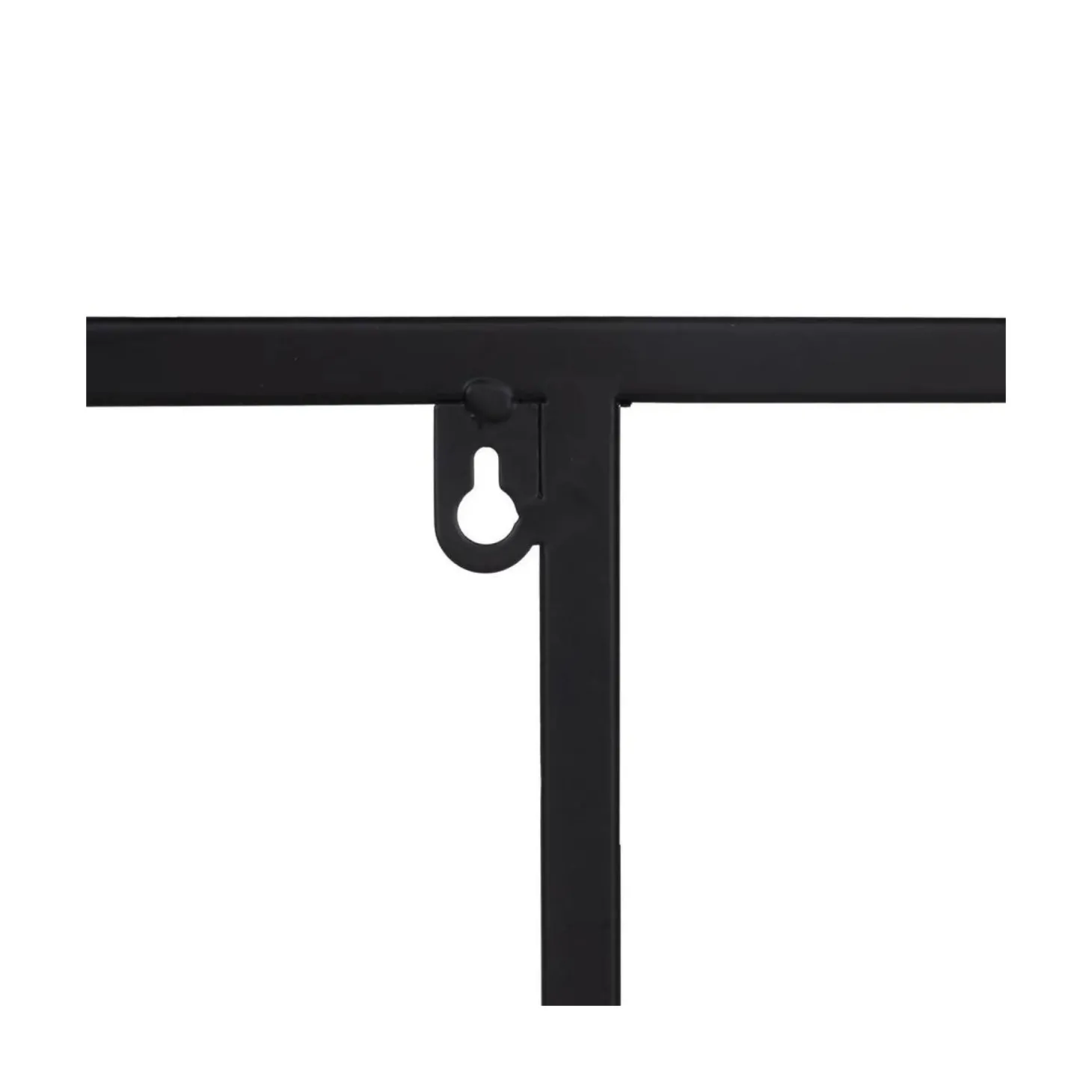 Estantería de metal negro Calista 65x25x110cm
