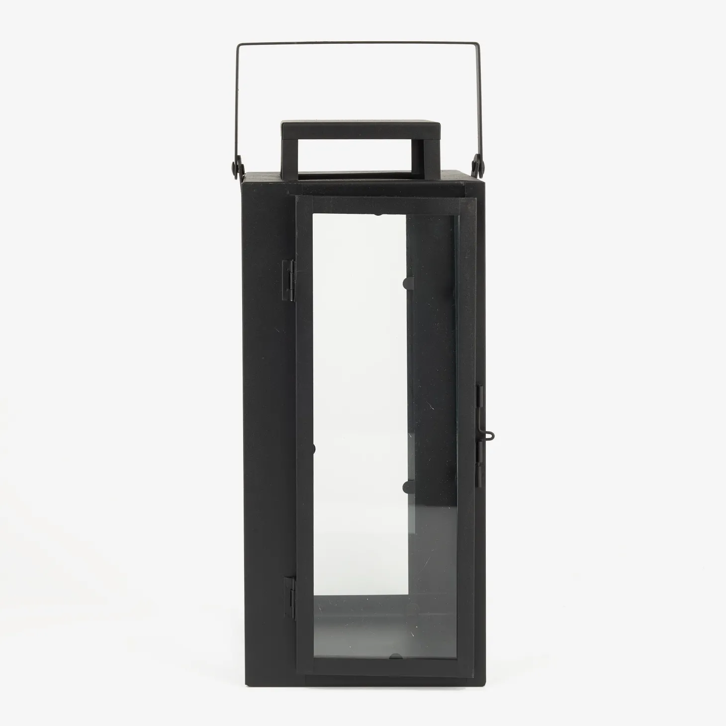 Farol de metal negro Calin 35cm