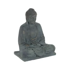 Figura decorativa de fibra de magnesio Buda 50x35x62cm