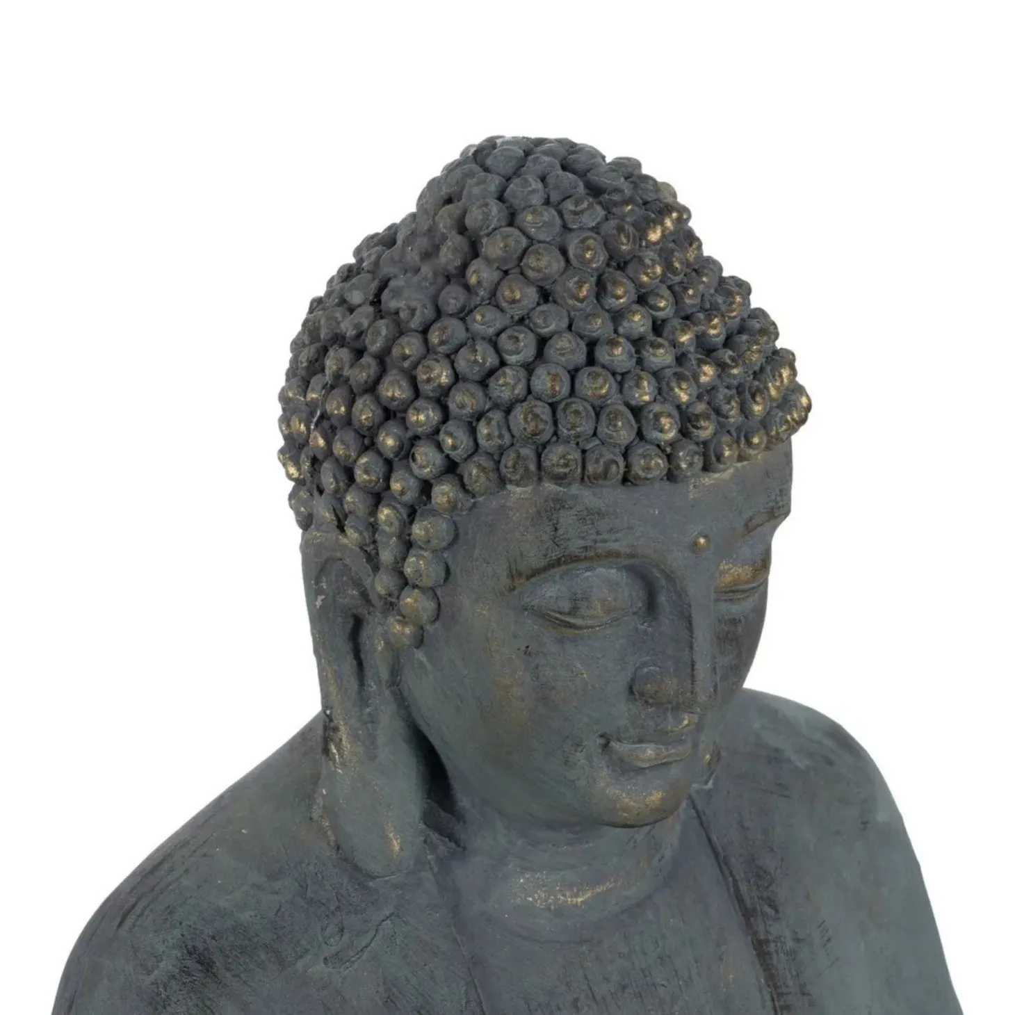 Figura decorativa de fibra de magnesio Buda 50x35x62cm
