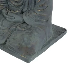 Figura decorativa de fibra de magnesio Buda 50x35x62cm