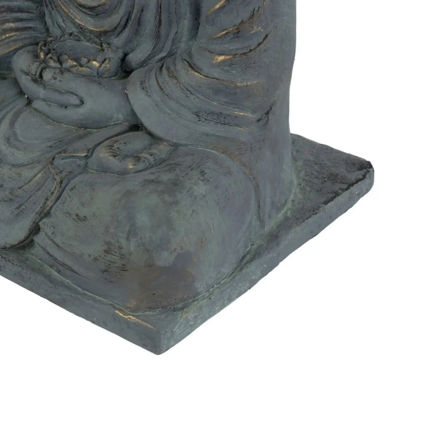 Figura decorativa de fibra de magnesio Buda 50x35x62cm