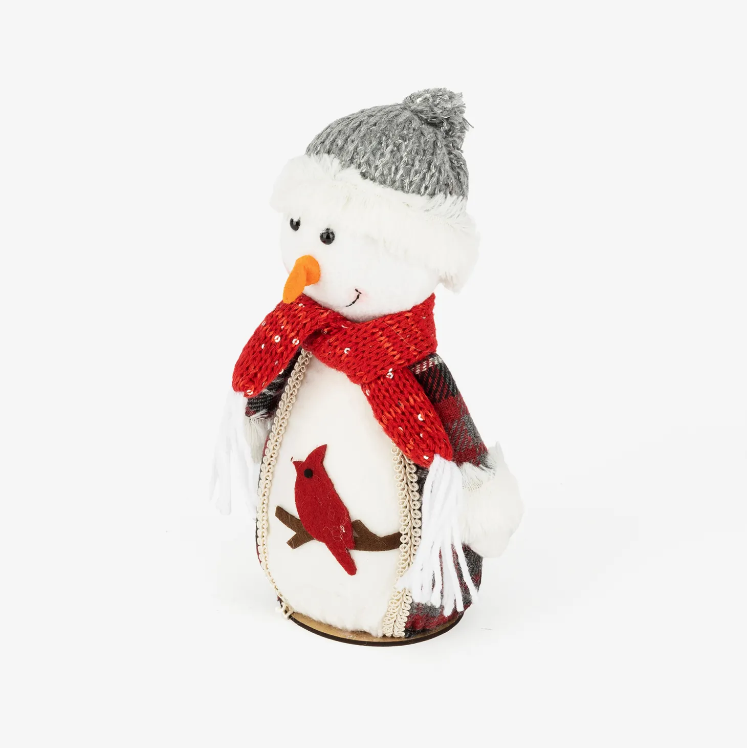 Figura decorativa Muñeco de nieve 24cm