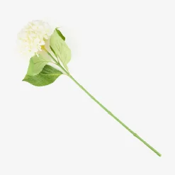 Flor artificial hortensia blanca 66cm