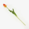 Flor artificial tulipán naranja 48cm