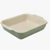 Fuente rectangular 37x28cm cerámica Creat Pyrex