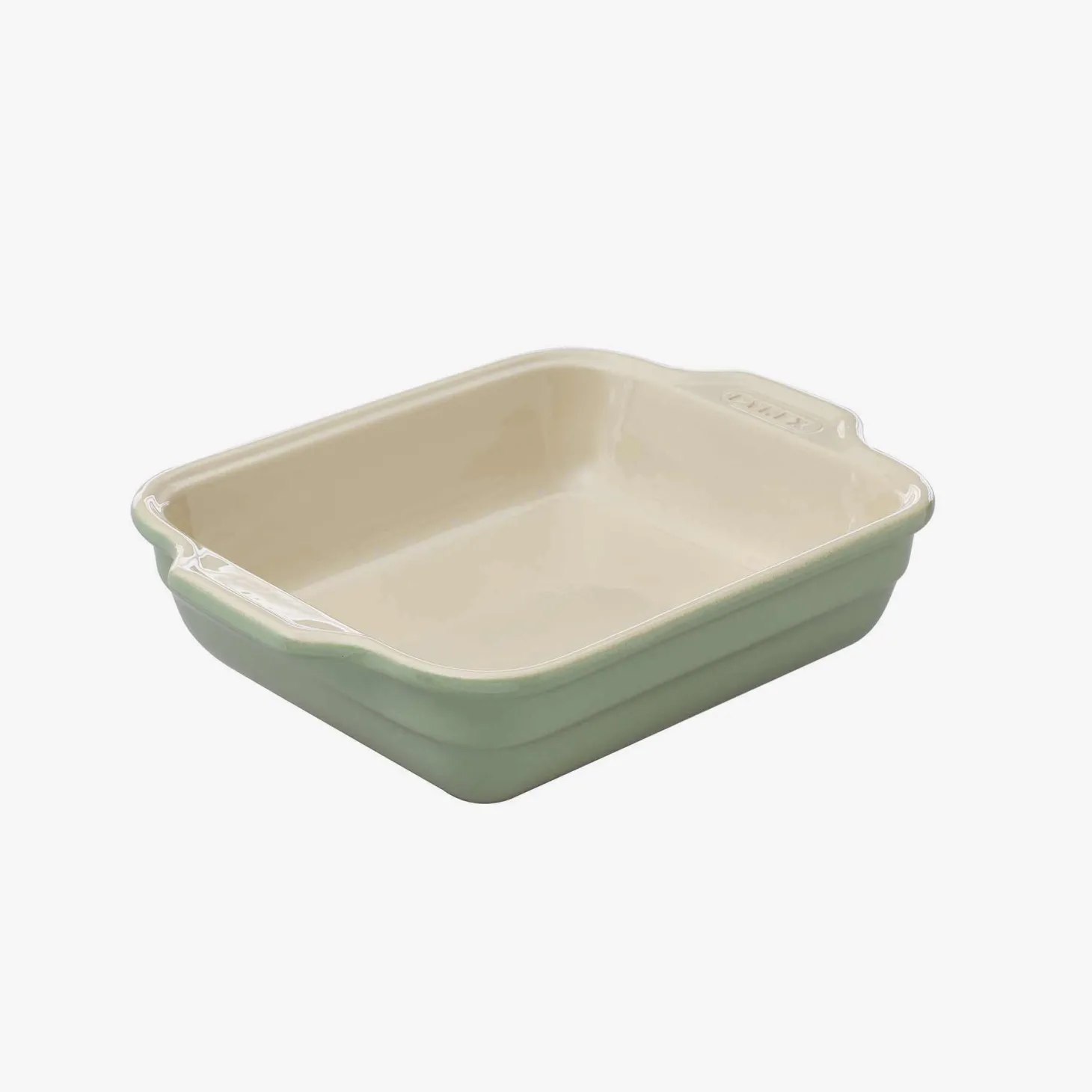 Fuente rectangular 29x22cm cerámica Creat Pyrex
