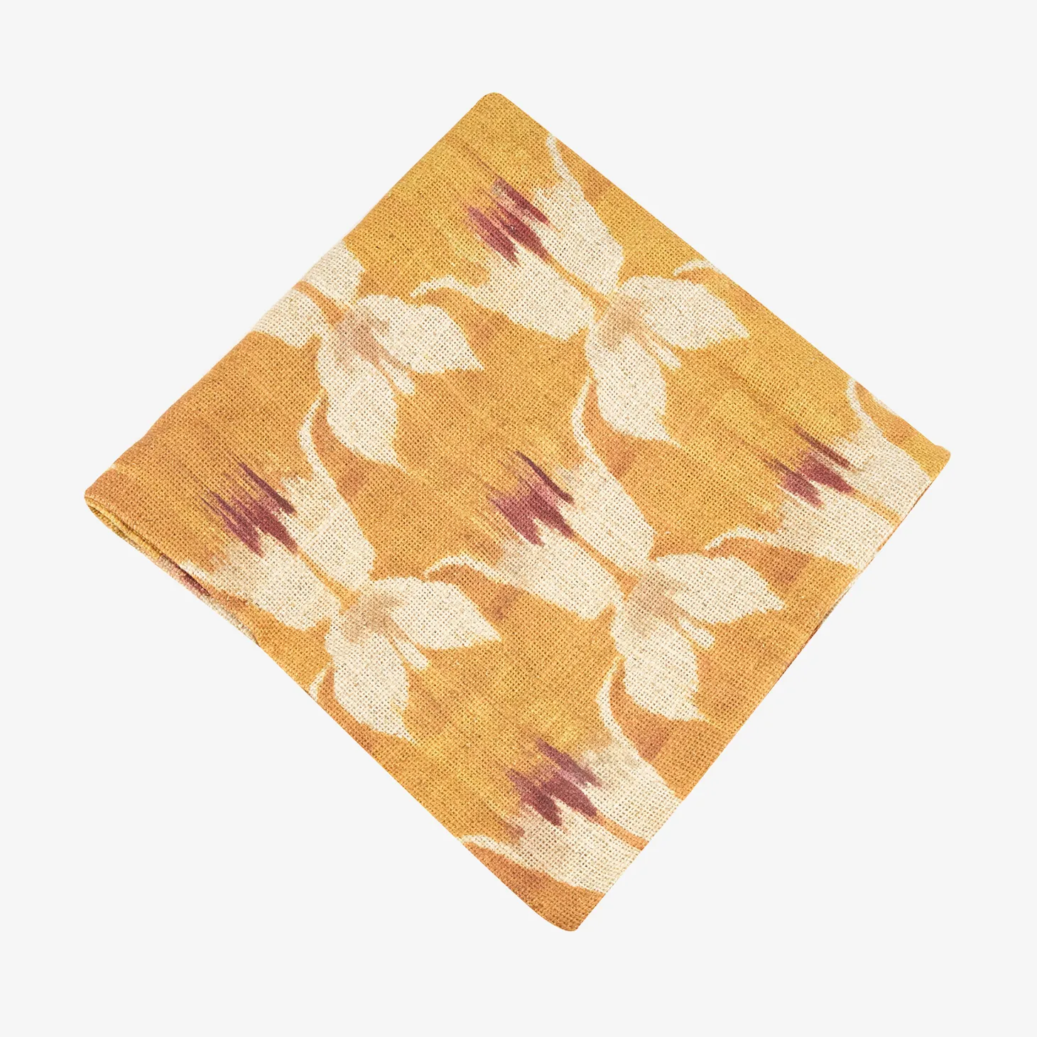 Funda de cojín algodón naranja Koray 45x45cm