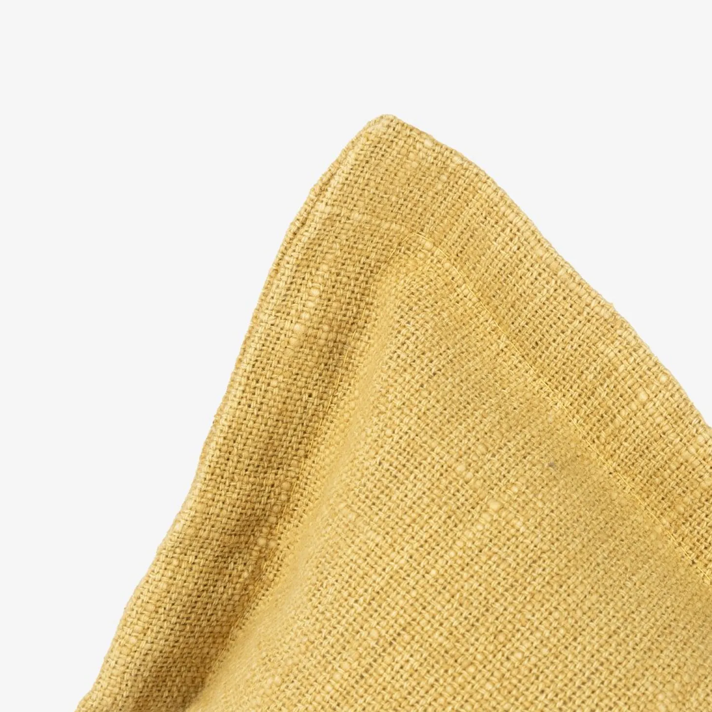 Funda de cojín de algodón amarilla Frida 40x35cm