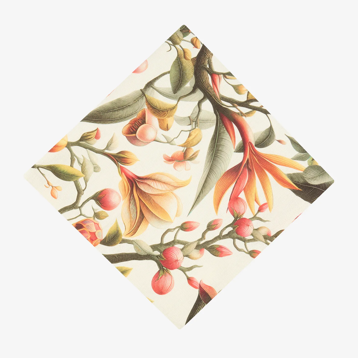 Funda de cojín de algodón cuadrada Verosa 45x45cm