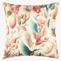 Funda de cojín de algodón Peonia 45x45cm