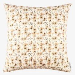Funda de cojÍn de algodón taupe Durian 45x45cm
