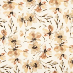 Funda de cojÍn de algodón taupe Durian 45x45cm