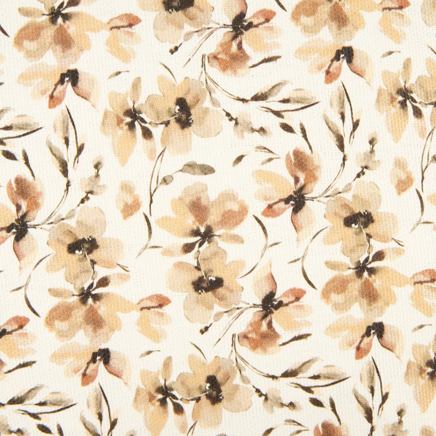 Funda de cojÍn de algodón taupe Durian 45x45cm