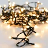 Guirnalda de luces exterior 96 LEDS luz cálida 7,5m