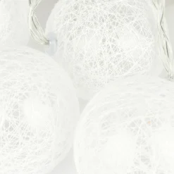 Guirnalda LED de 10 bolas con bateria 165cm