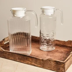 Jarra de agua de cristal Cheqs 1,3L