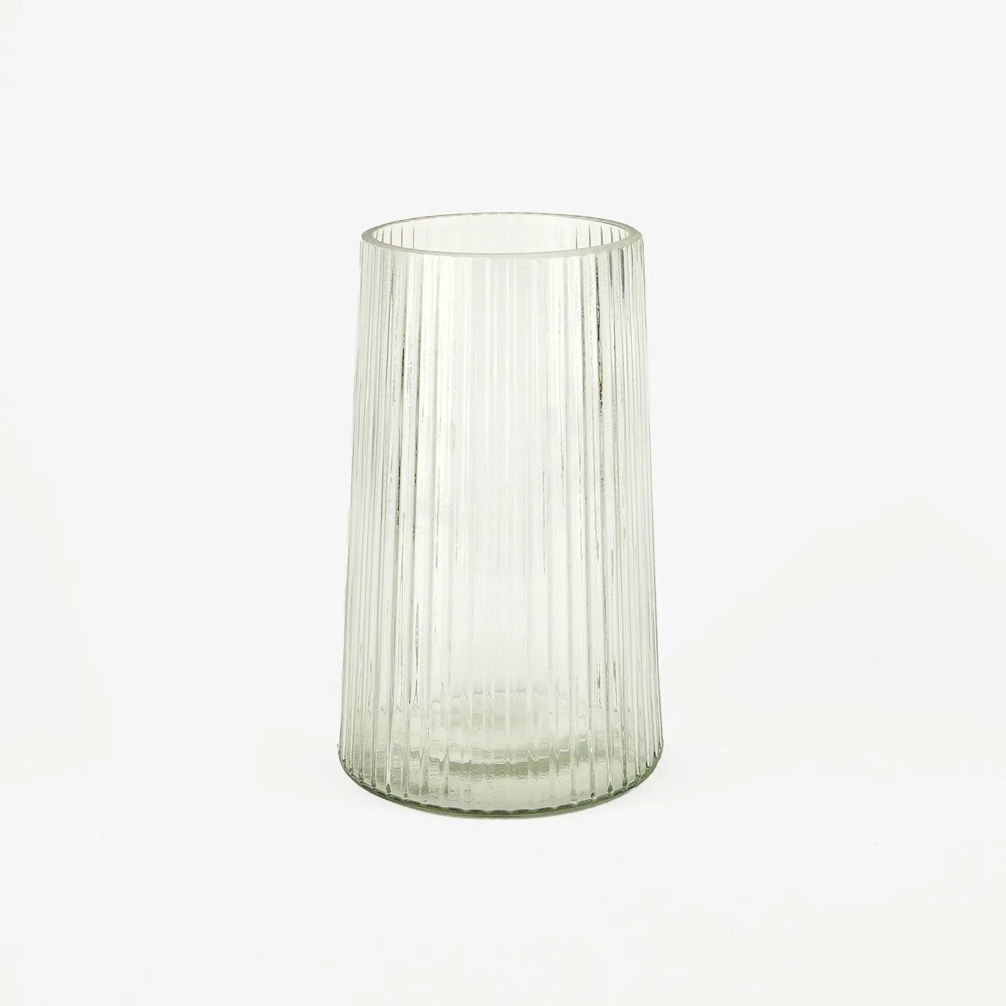 Jarrón de cristal Aura Ø13x20cm