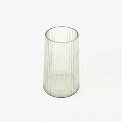 Jarrón de cristal Aura Ø13x20cm