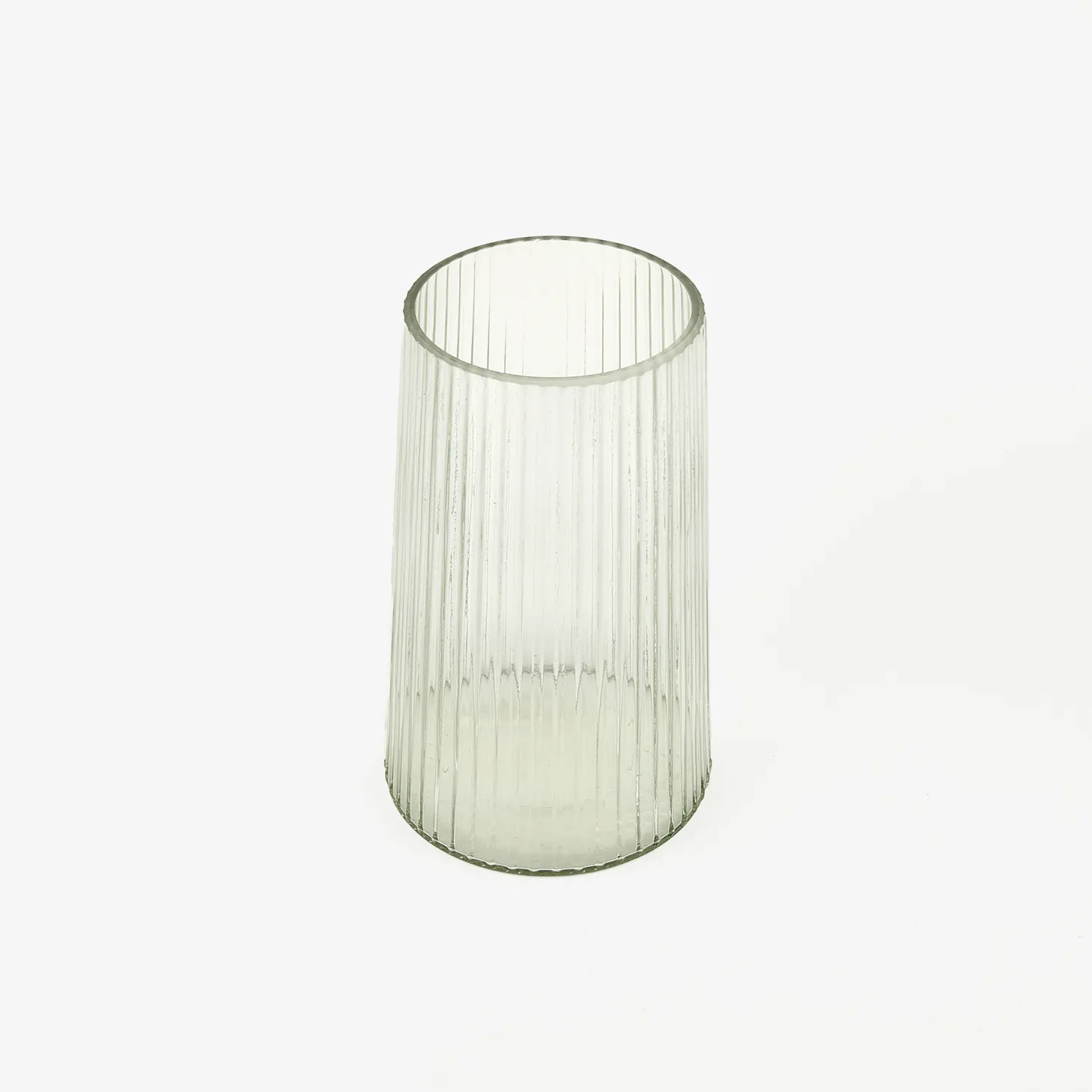 Jarrón de cristal Aura Ø13x20cm