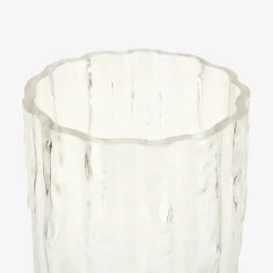 Jarrón de cristal Lina Ø12x30cm