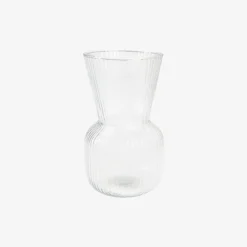 Jarrón de cristal Nasir Ø10x16cm