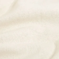 Mantel de algodón beige Vainica 140x140cm