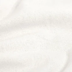 Mantel de algodón blanco Vainica Ø160cm