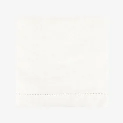 Mantel de algodón blanco Vainica Ø160cm
