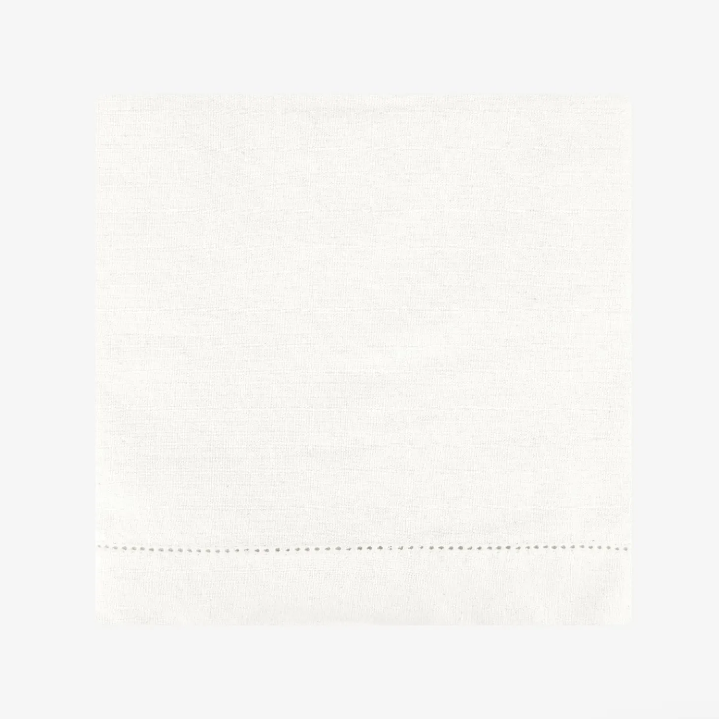 Mantel de algodón blanco Vainica Ø160cm