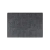 Mantel individual de doble cara gris oscuro Tiffany 43x30cm - Guzzini