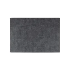 Mantel individual de doble cara gris oscuro Tiffany 43x30cm - Guzzini