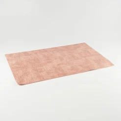 Mantel individual de doble cara rosa coral Tiffany 43x30cm - Guzzini